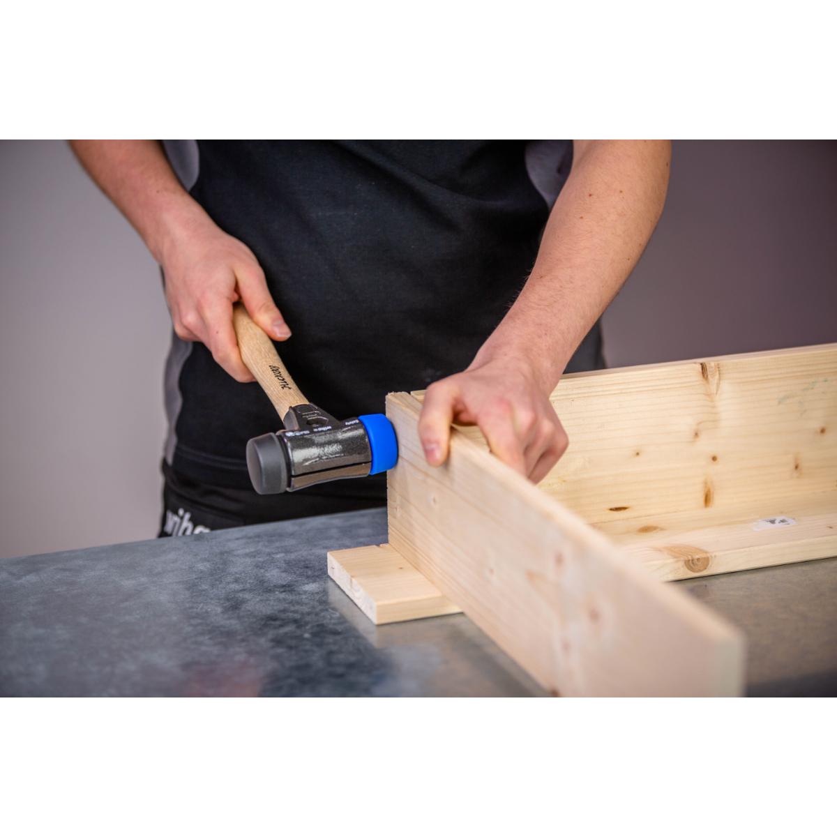 Wiha Schonhammer Set Safety mit gemischten Schlagköpfen 9-teilges Set mit Box