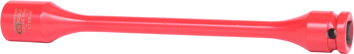 KS Tools 1/2" Torsions-Drehmomentbegrenzer-Stecknuss, 17mmx110Nm
