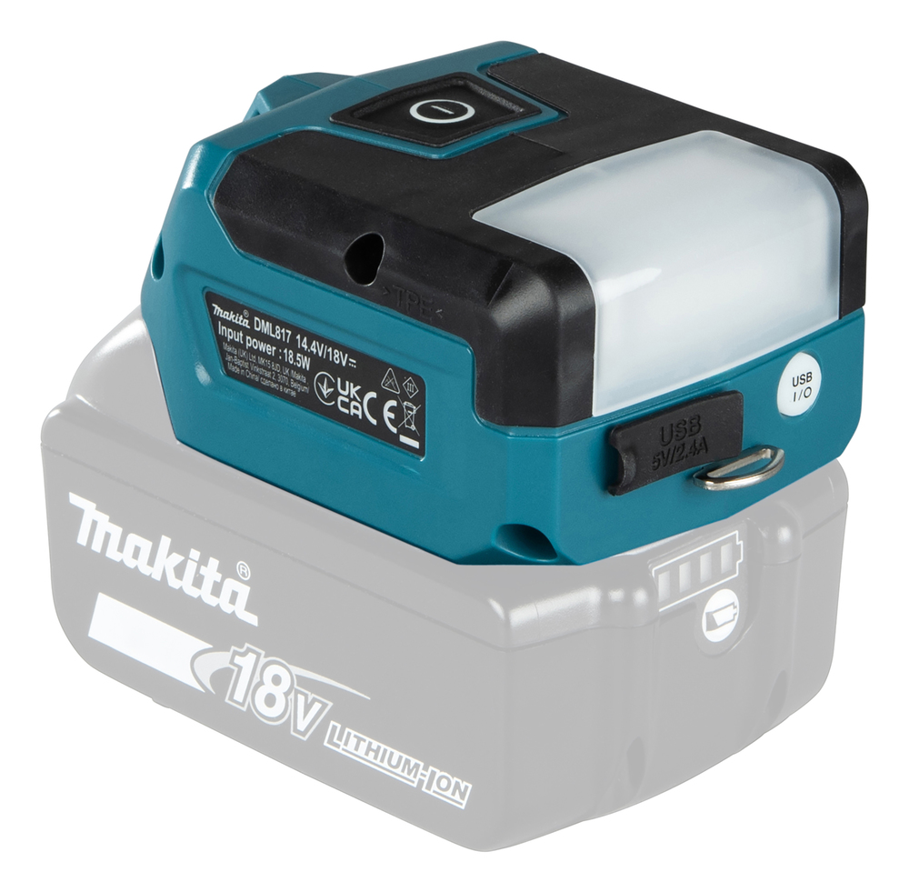 Makita LED-Akku-Taschenlampe für LXT 14,4V/18 V - DML817