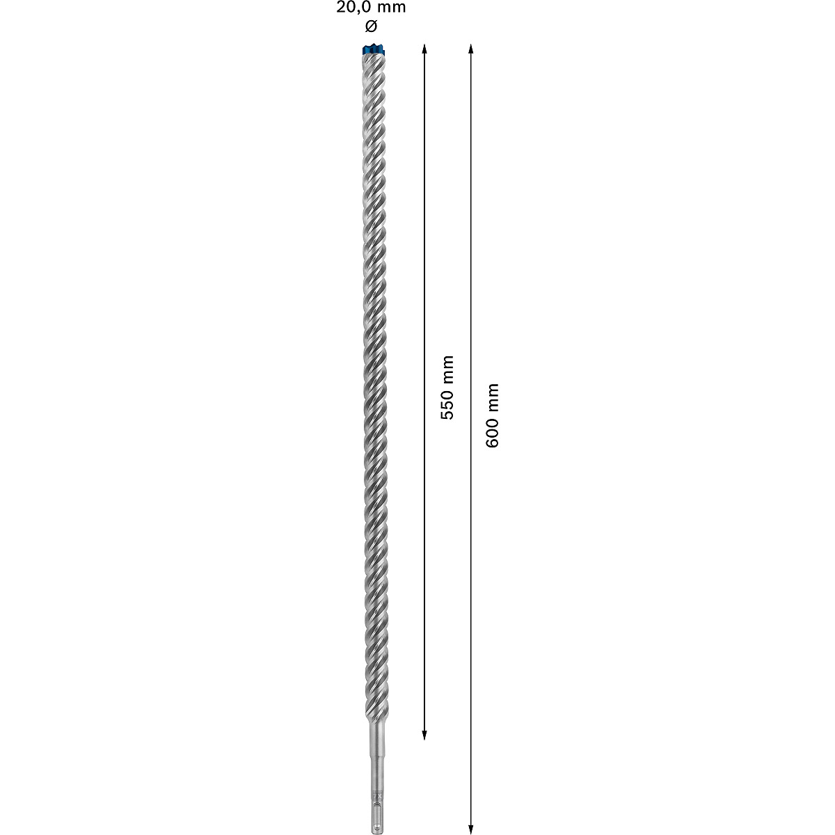 Bosch EXPERT SDS plus-7X Hammerbohrer, für Bohrhämmer ø 20 mm