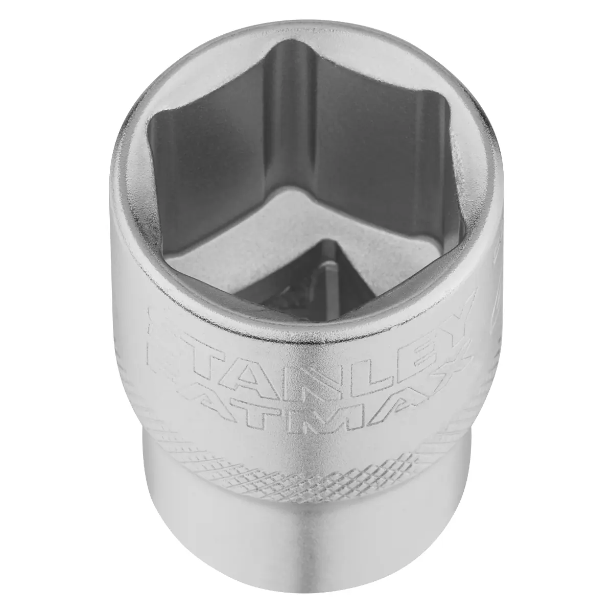 STANLEY FATMAX 1/2 Zoll 6-Kant Stecknuss 22 mm mit MaxiDrive Profil