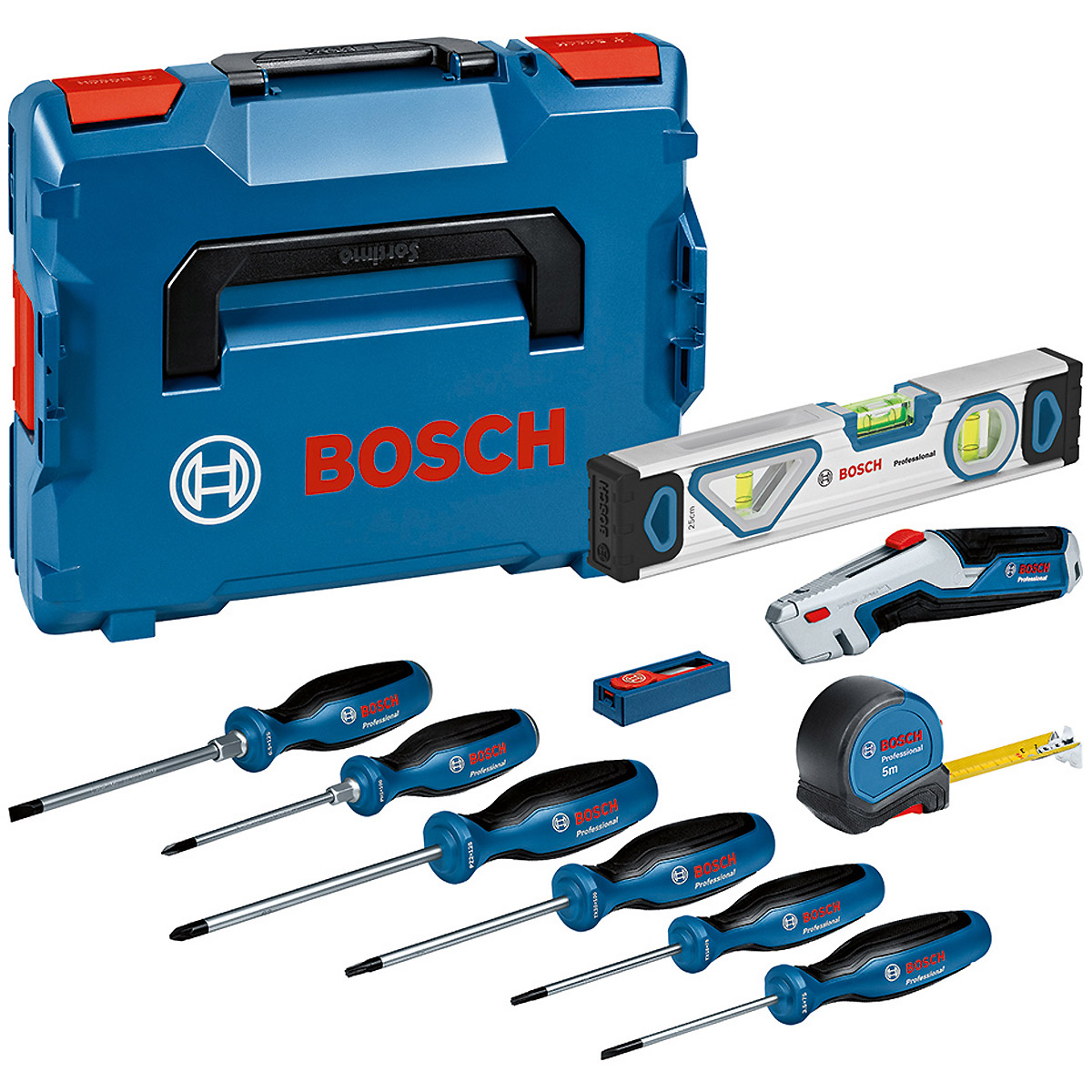 Bosch 19-tlg. Combo Kit Set mit Schraubendrehern und Handwerkzeugen