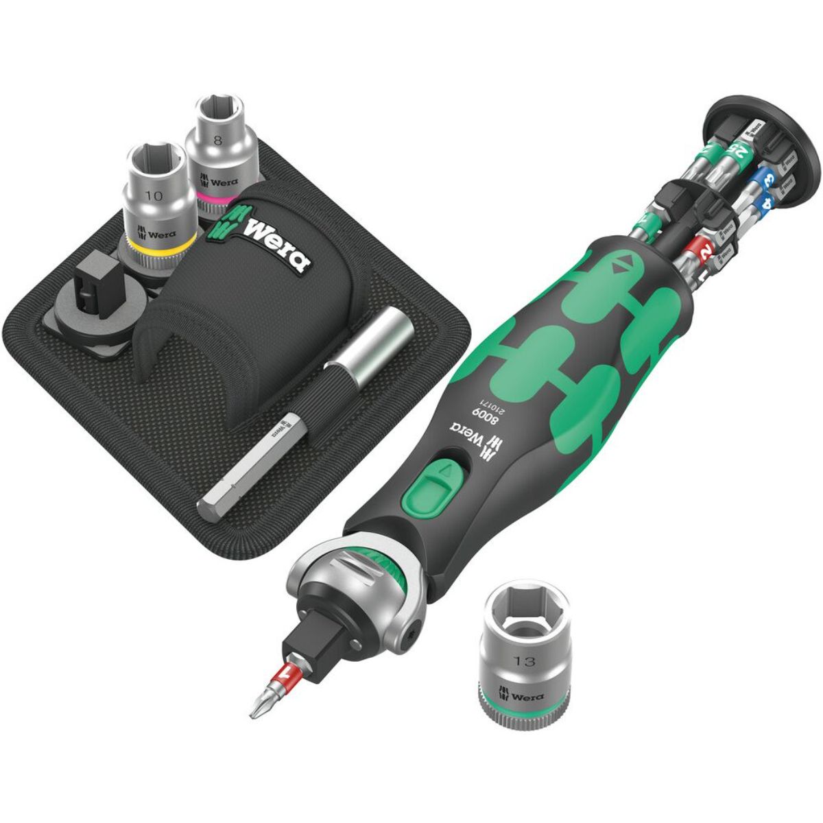 Wera 8009 Zyklop Pocket Set 2, 18-teilig