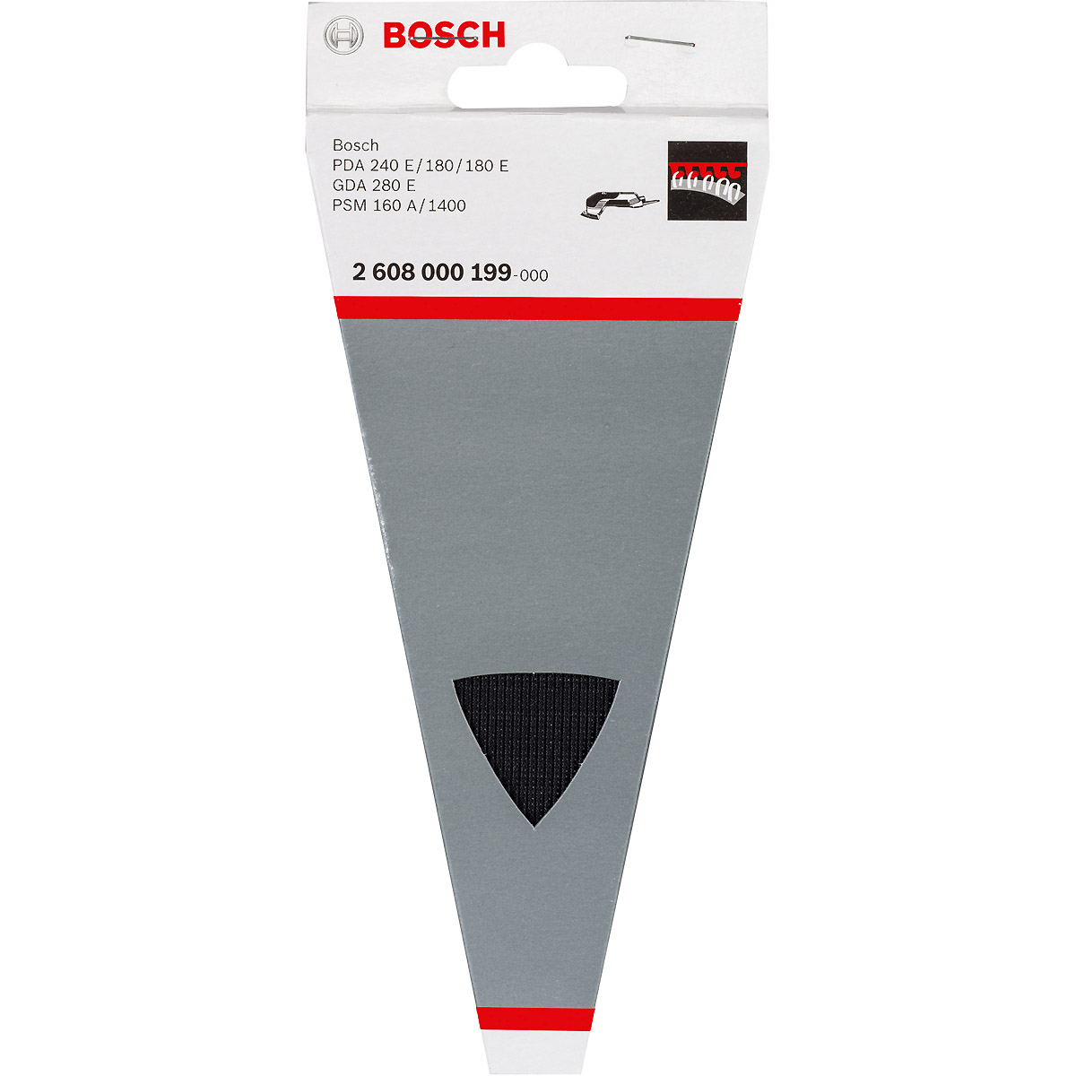 Bosch Schleifzunge, flach, für Bosch-Dreieckschleifer