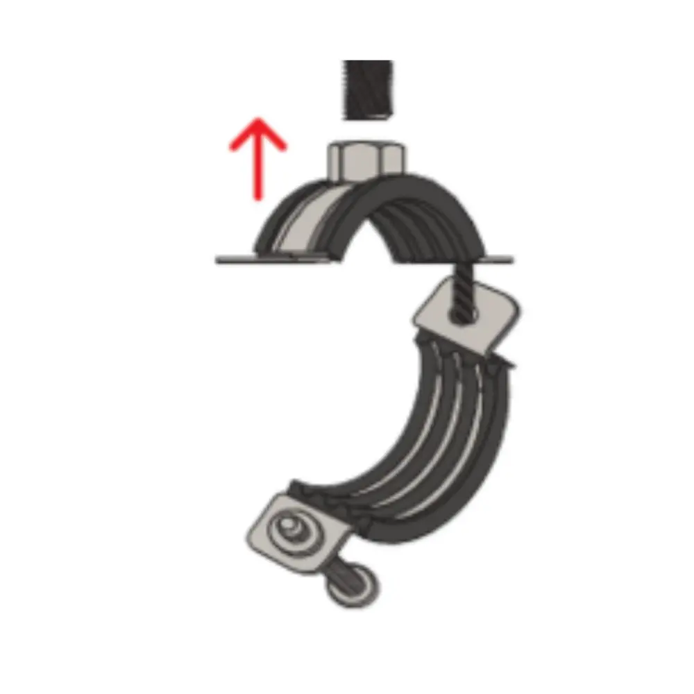 Fischer Rohrschelle FRS 15-19 M8/M10