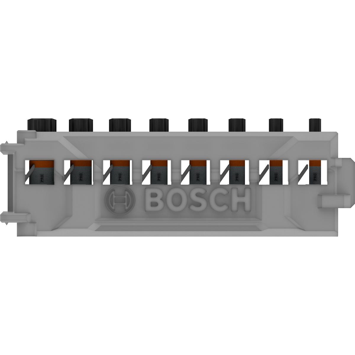 Bosch PRO Torx Security Impact Bit,T10H/T15H/T20H/T25H/T27H/T30H/T40H,25mm, 8-teiliges Set
