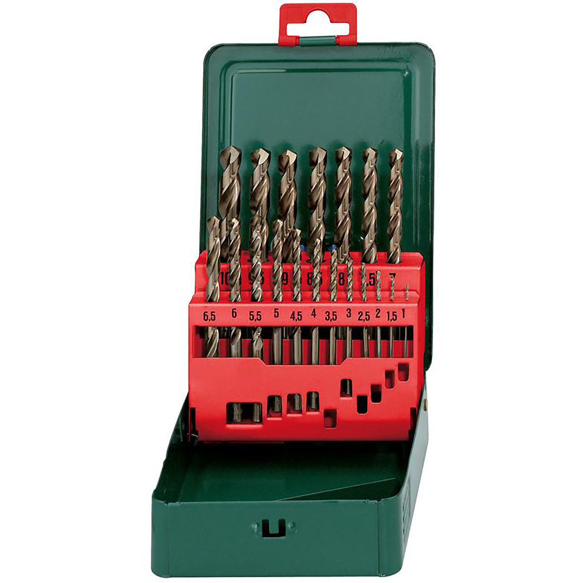 Metabo HSS-CO Bohrerkassette-SP - 19 teiliges Set