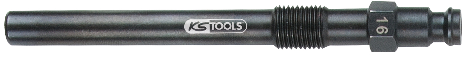 KS Tools Glühkerzen Adapter, M10x1,0 mit Außengewinde, Länge 99 mm