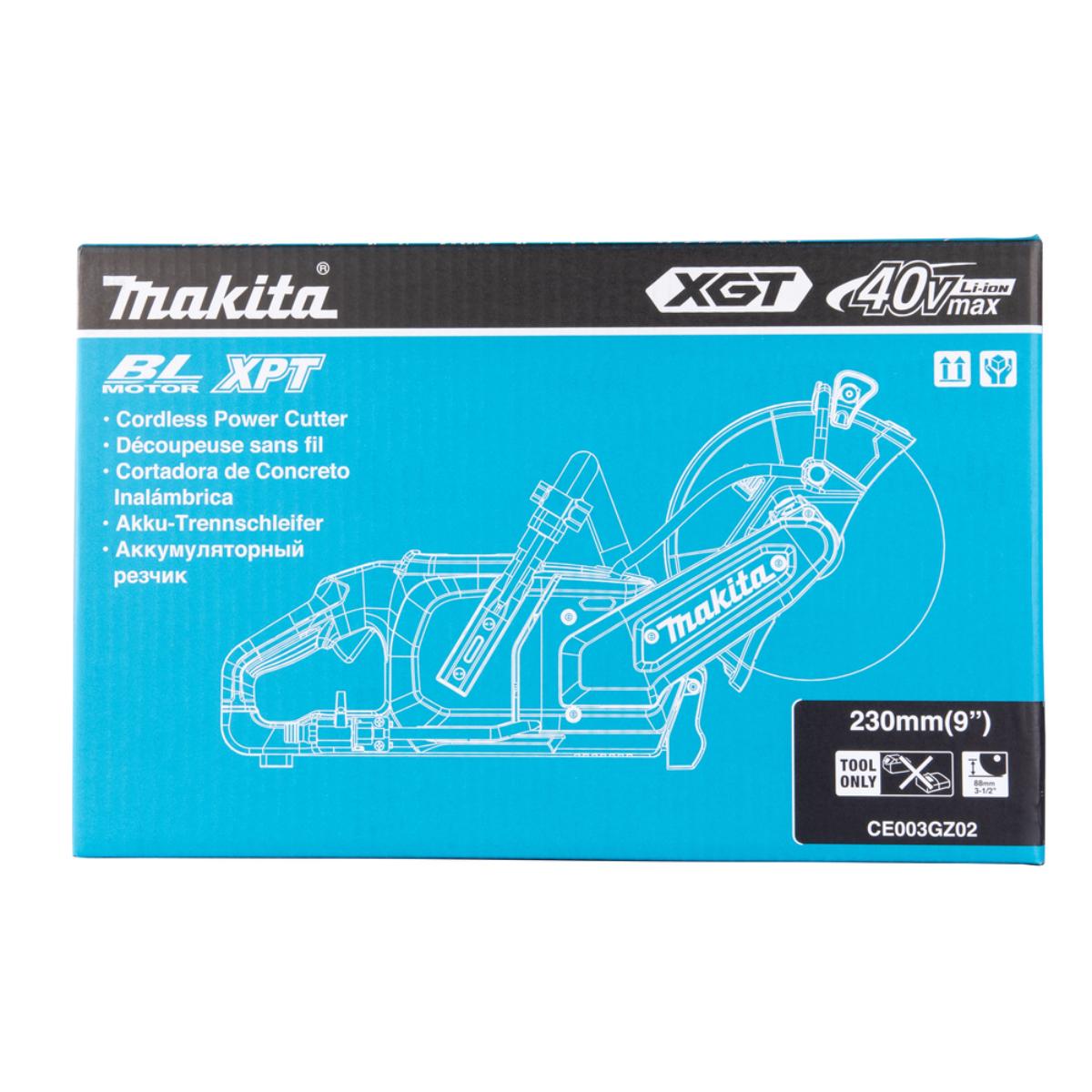 Makita Akku-Trennschleifer 230 mm - 88 mm - CE003GZ02