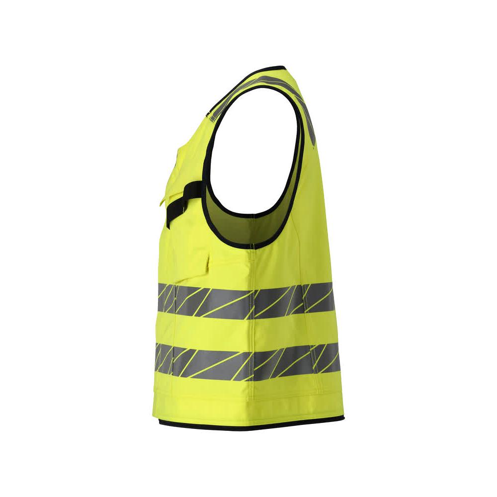 MASCOT Herren Werkzeugweste Hi-vis Gelb / Schwarzblau