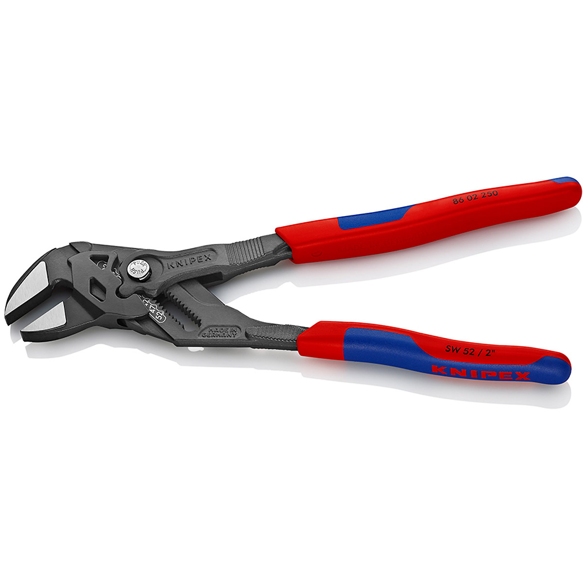 KNIPEX Zangenschlüssel atramentiert mit Mehrkomponenten-Griff