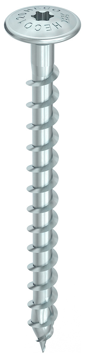HECO TOPIX-plus, Verbinderschraube, Tellerkopf, T-Drive, 10mm VG, A3K, 50 Stück