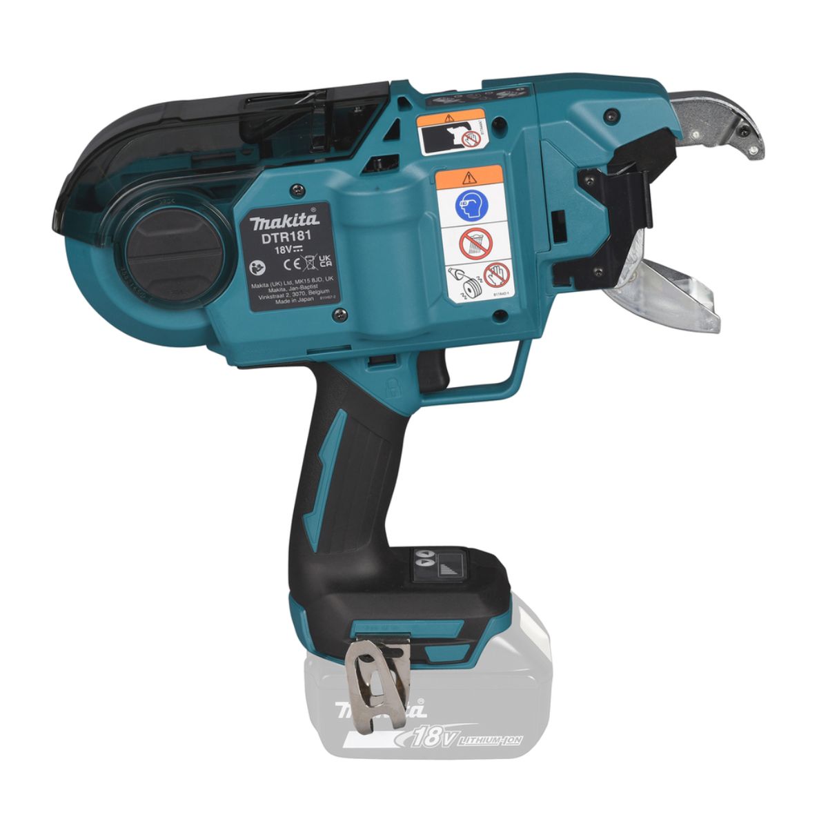 Makita Akku-Bewehrungsverbinder 18V im MAKPAC (ohne Akku, ohne Ladegerät) DTR181ZJ