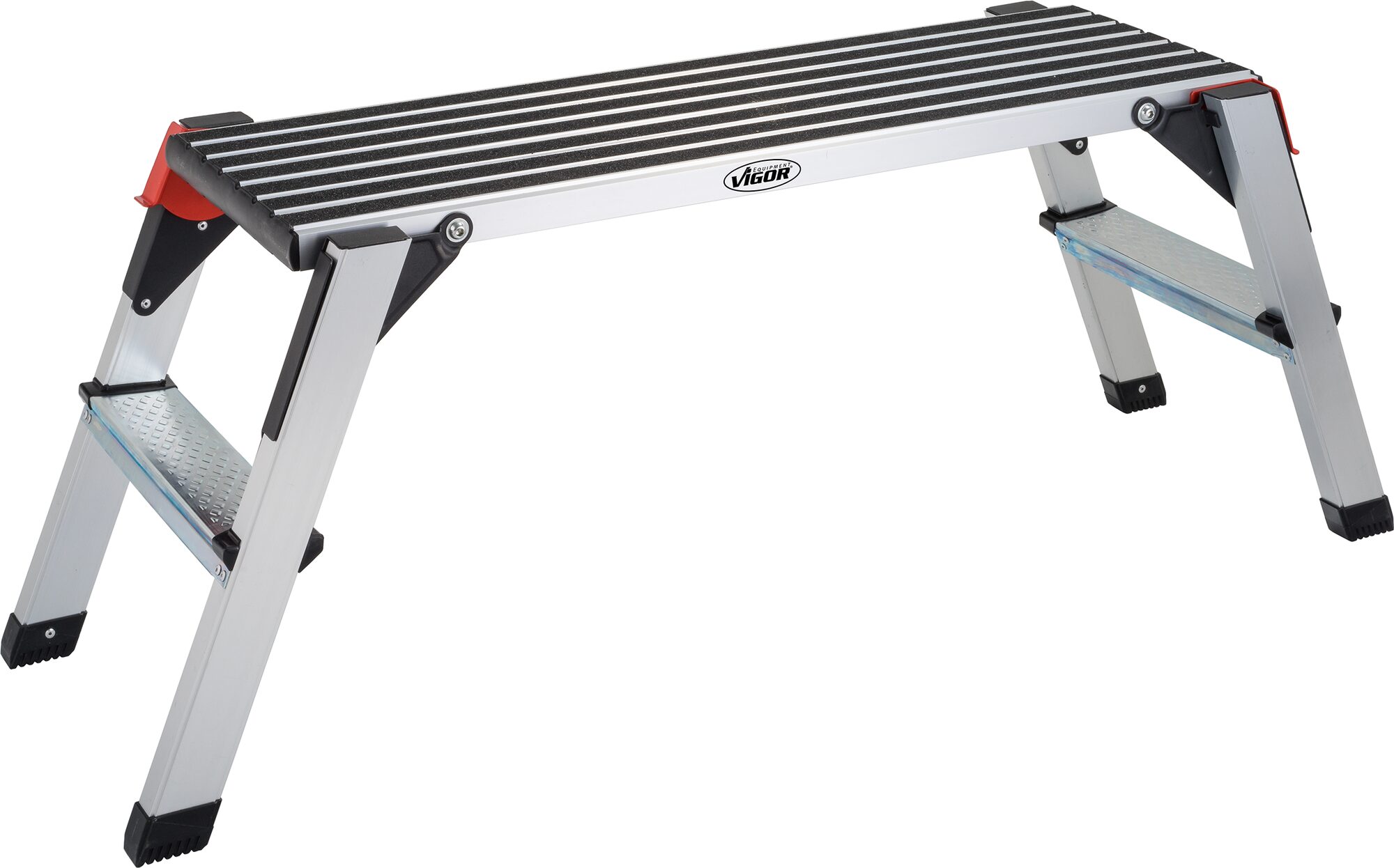 VIGOR Sicherheits-Laufbühne, Aluminium, V4638