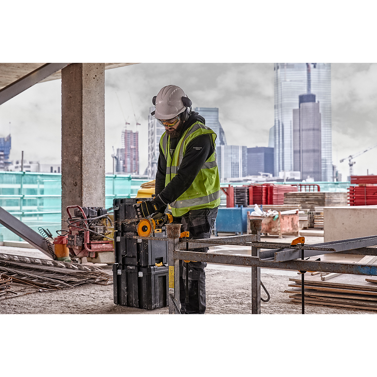 DEWALT Akku-Winkelschleifer 54V 125mm Basisversion