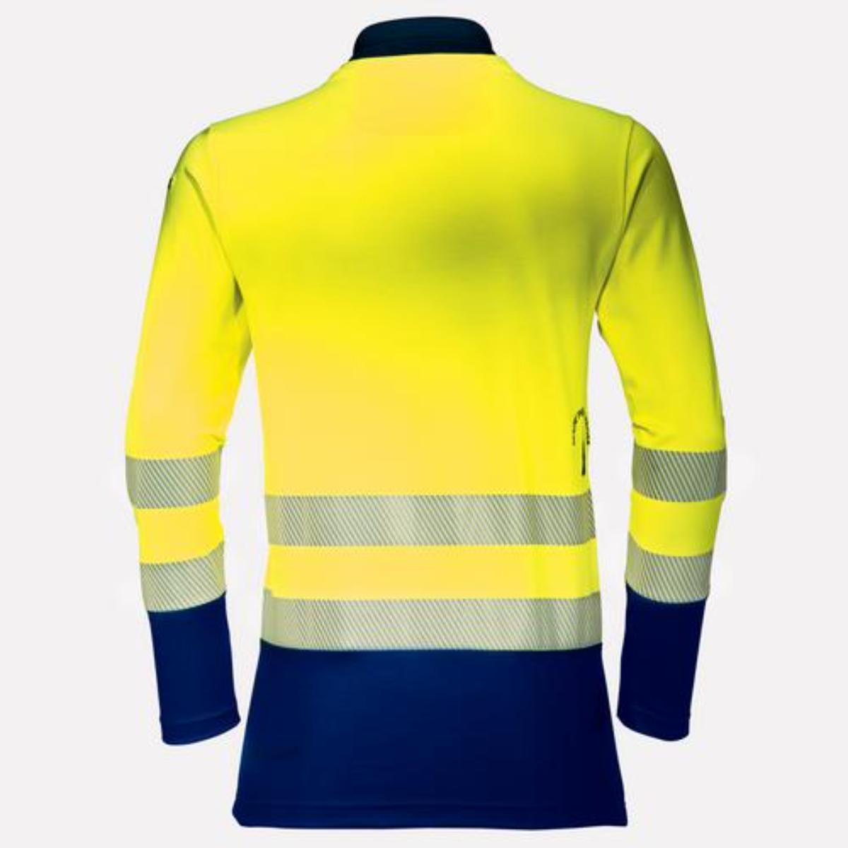 uvex suXXeed construction Poloshirt Langarm Warnfarben