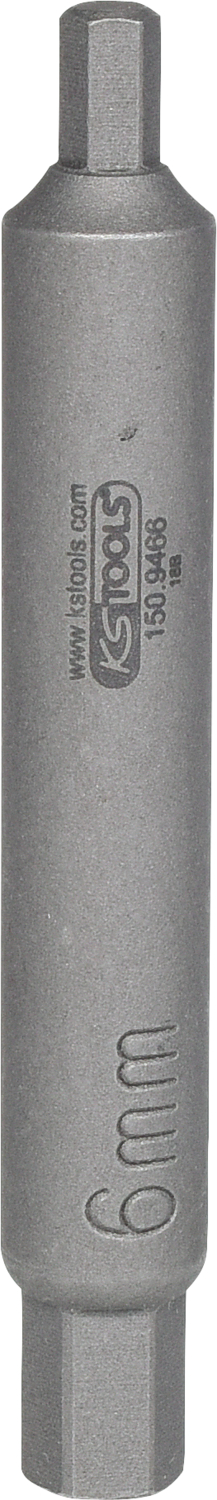 KS Tools 10 mm Stoßdämpfer-Innensechskant-Gegenhalter-Bit-Stecknuss