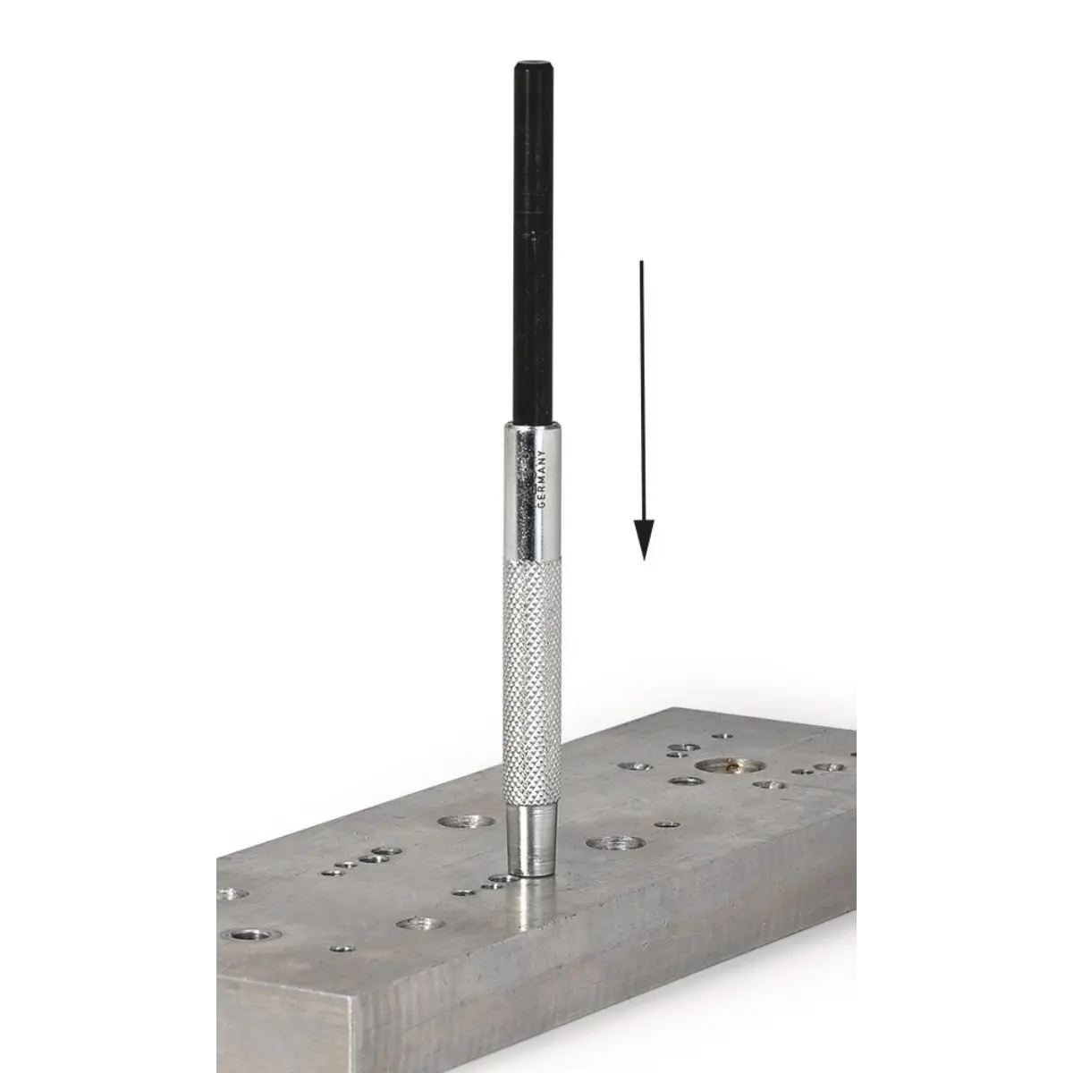 Rennsteig Splintentreiber mit Führungshülse Ø 2,4 mm