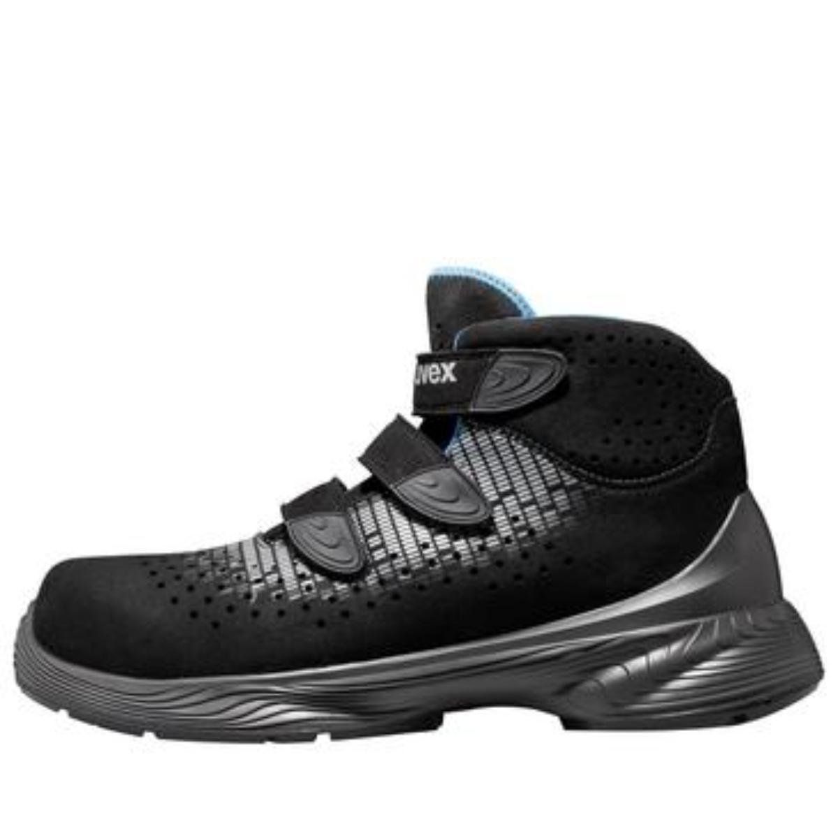 Uvex 1 G2 Sicherheitsschuh S1 Klettstiefel Weite 12