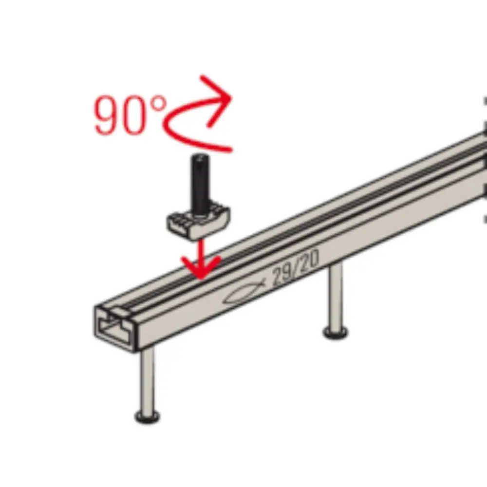 Fischer Hammerkopfschraube FBC S 29/20 M12x60 8.8 hdg