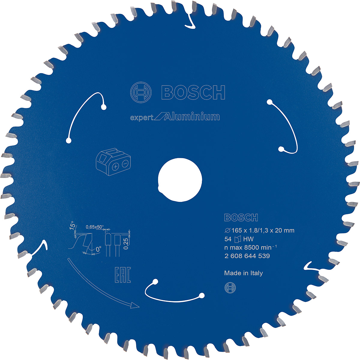 Bosch Akku-Kreissägeblatt Expert for Aluminium