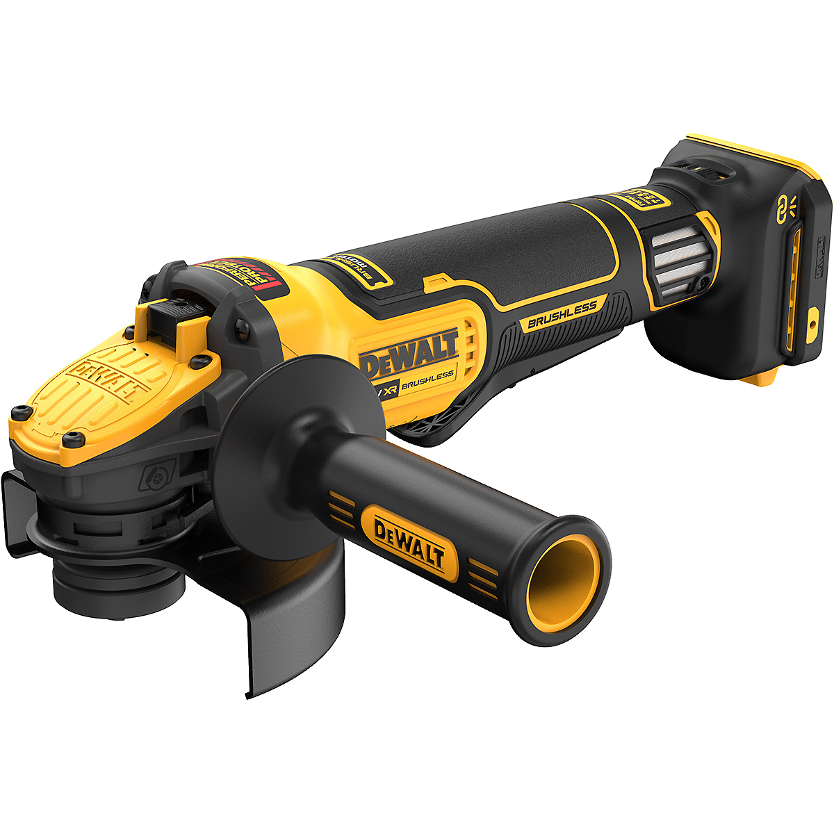 DEWALT Akku-Winkelschleifer 18V 125mm regulierbar mit Paddelschalter Basisversion