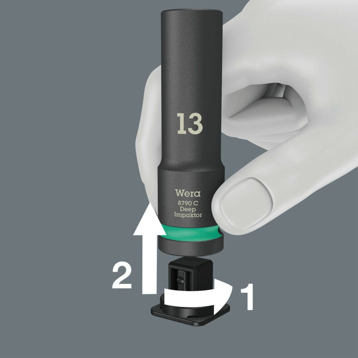 Wera 8790 C Impaktor Deep Set 1, 11-teilig