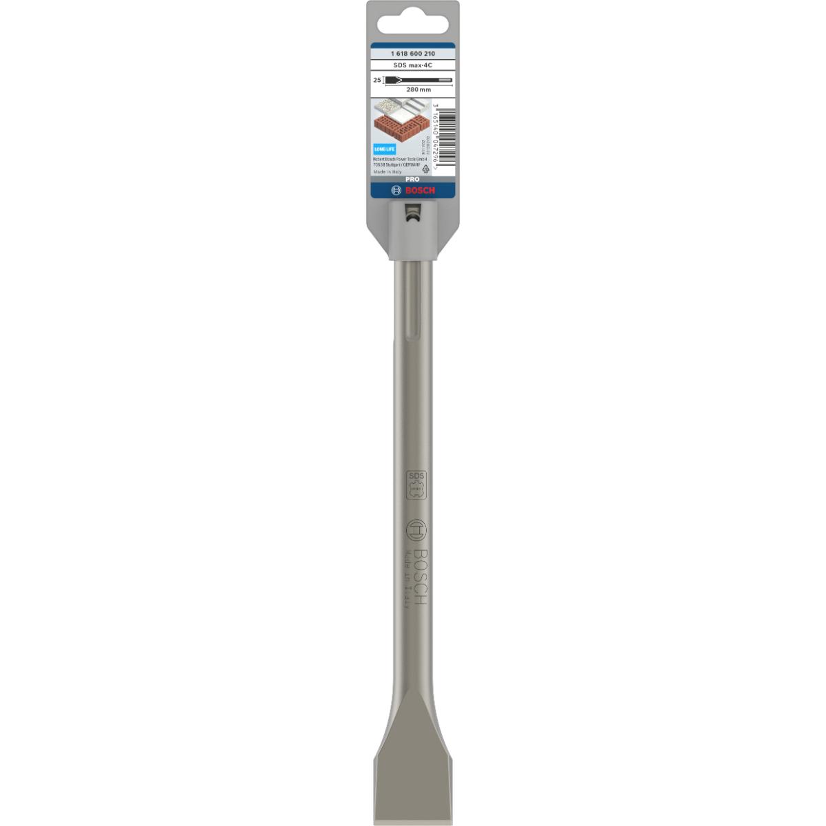 Bosch PRO Flachmeißel mit SDS max-Aufnahme, Meißelschneide 25mm