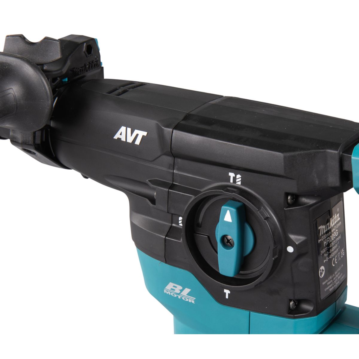 Makita Akku-Kombihammer 40V max. mit Schnellwechselfutter (ohne Akkus, ohne Ladegerät) HR009GZ