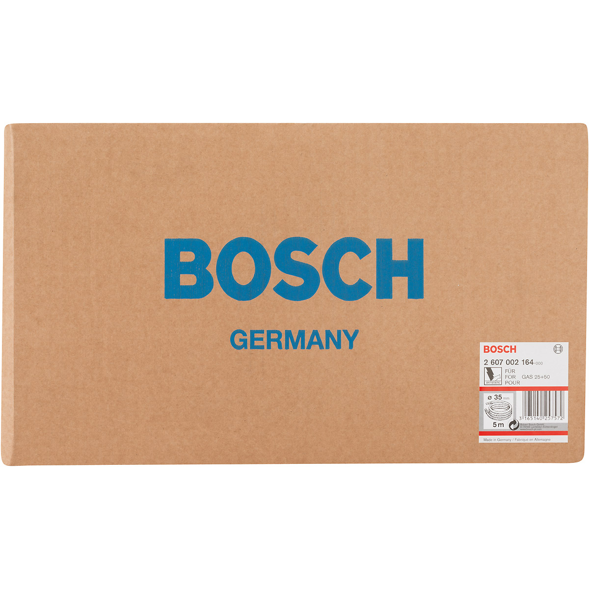 Bosch Schlauch für Bosch-Sauger, 5 m, 35 mm, antistatisch, mit Bajonettverschluss