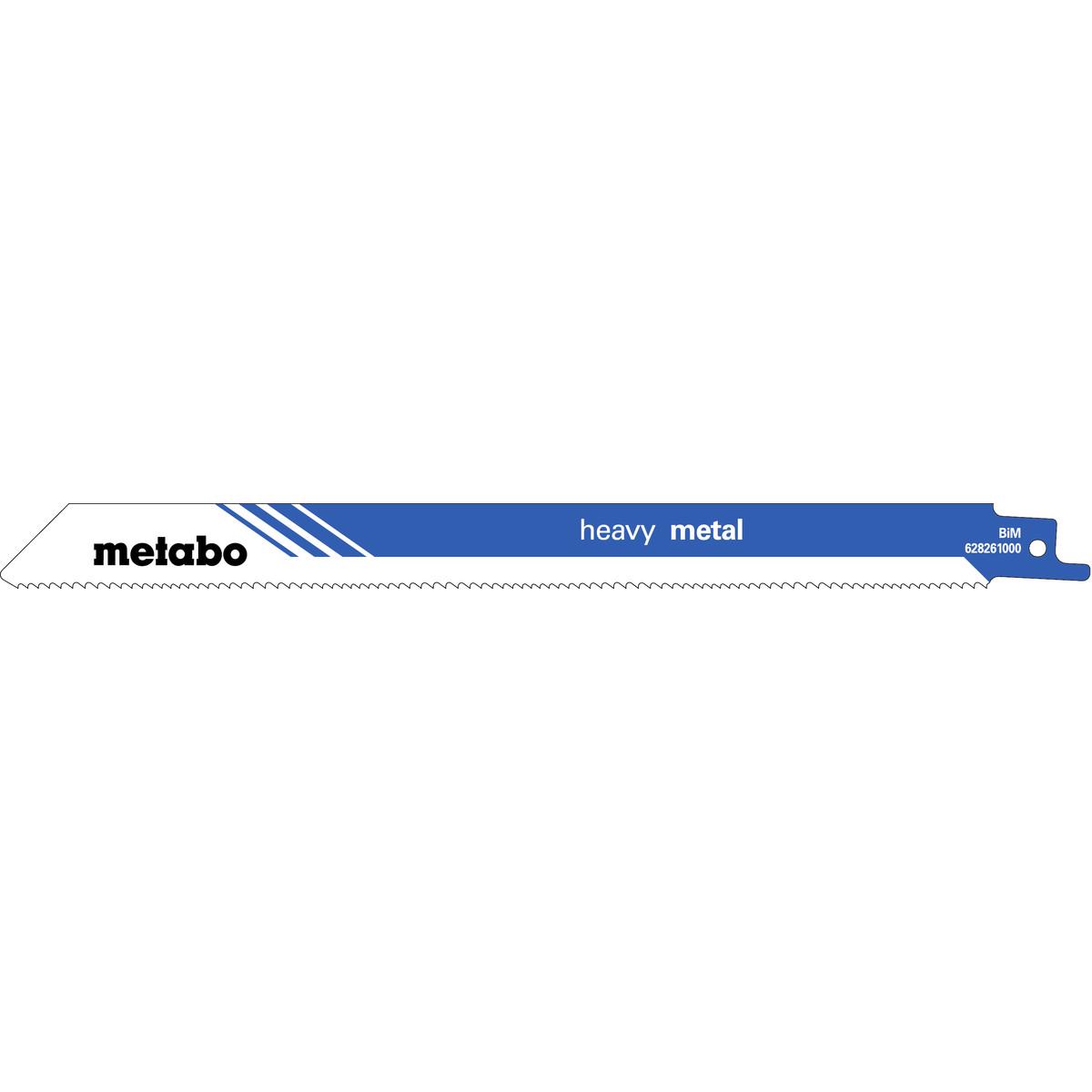 Metabo Säbelsägeblätter heavy metal 1,25 mm, BiM / 10-14 TPI