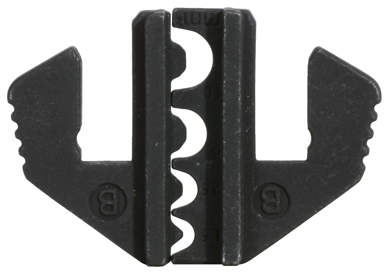 KS Tools Paar Crimp-Einsätze für nicht isolierte Kabelösen, Ø 0,5 - 10 mm 