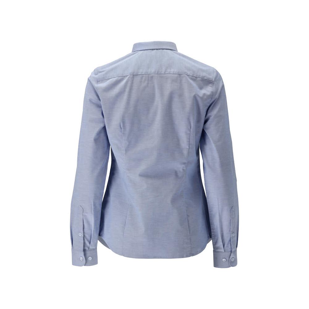 MASCOT Damen Langarmhemd FRONTLINE hellblau