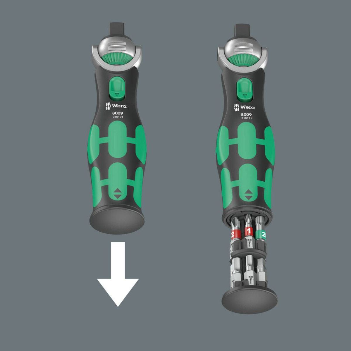 Wera 8009 Zyklop Pocket Imperial Set 2, 18-teilig