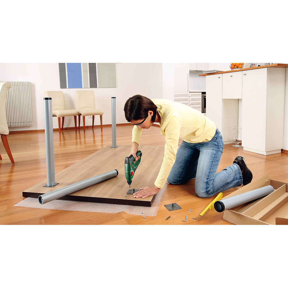 Bosch Akku-Bohrhammer Uneo, mit 1 x PBA 12V 2.0 Ah Akku, Ladegerät AL 1115 CV