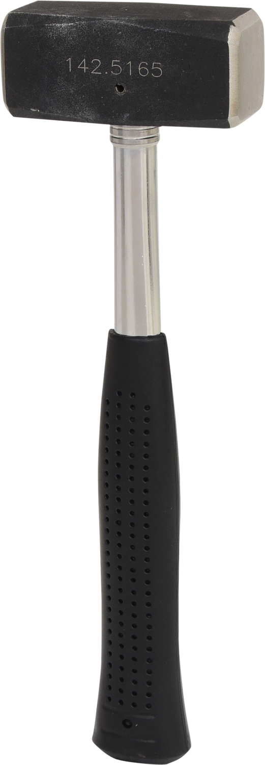 KS Tools Fäustel mit Stahlrohr-Stiel und Kunststoffgriff