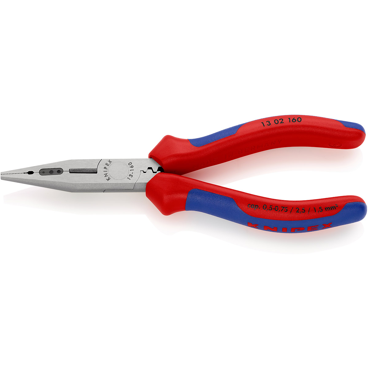 KNIPEX Verdrahtungszange atramentiert
