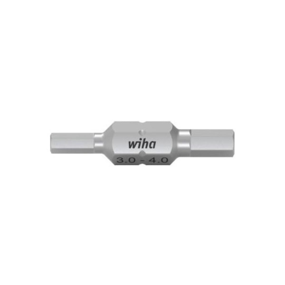 Wiha Bit Set Doppelbit Innensechskant (3.0/4.0) 10-teilges Set in Box
