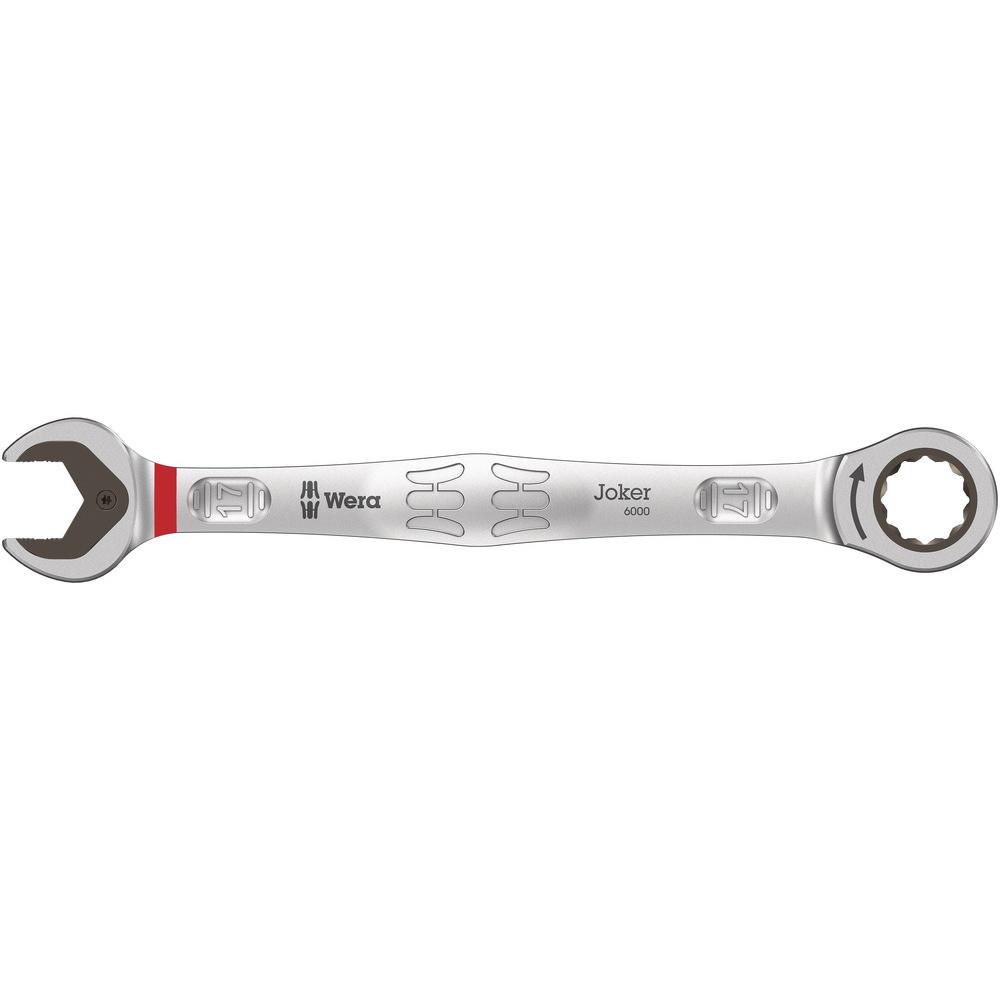 Wera 9630 Magnetleiste 6000 Joker 1 Maul-Ringratschenschlüssel-Satz