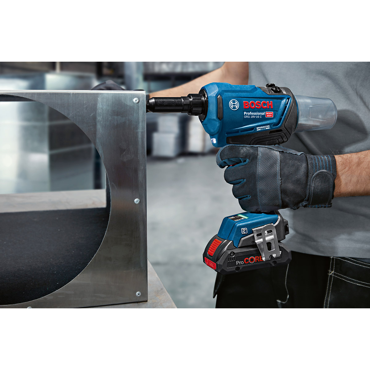 Bosch Akku-Nietpistole GRG 18V-16 C solo