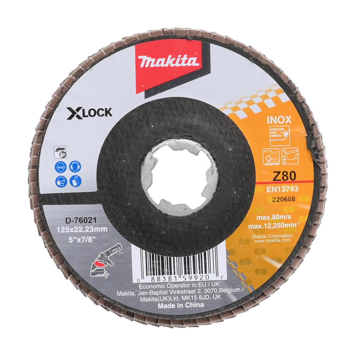 Makita Fächerscheibe X-LOCK 125mm