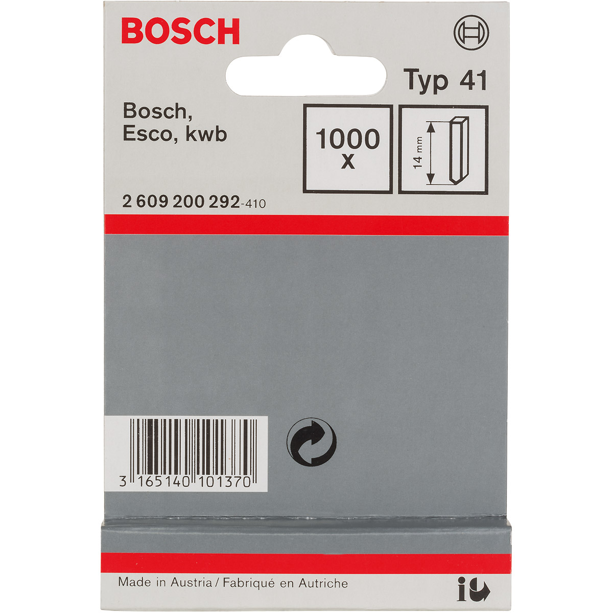 Bosch Stift Typ 41, 14 mm