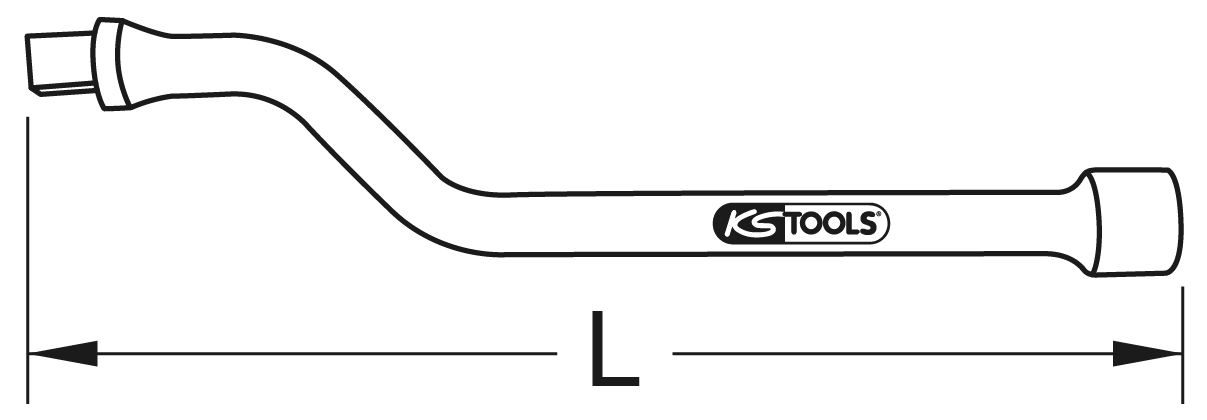 KS Tools BRONZEplus Spezialverlängerung 1/2"