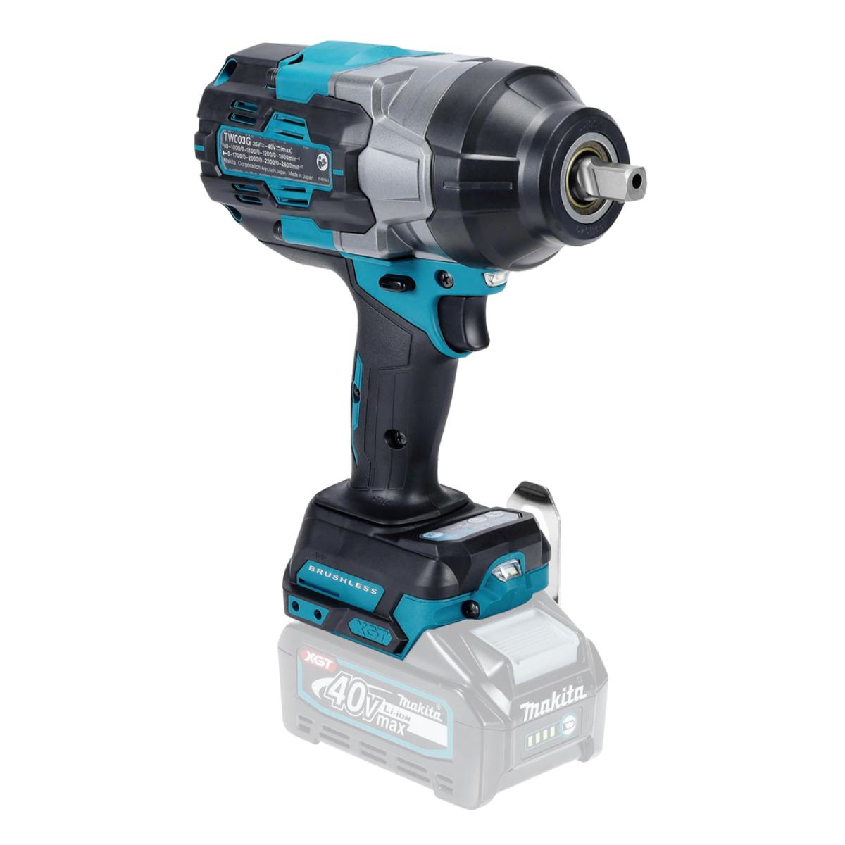 Makita Akku-Schlagschrauber XGT - 40V max. - 1/2 Zoll - 1.360 Nm - 0 - 1.800 U/min - TW003GZ