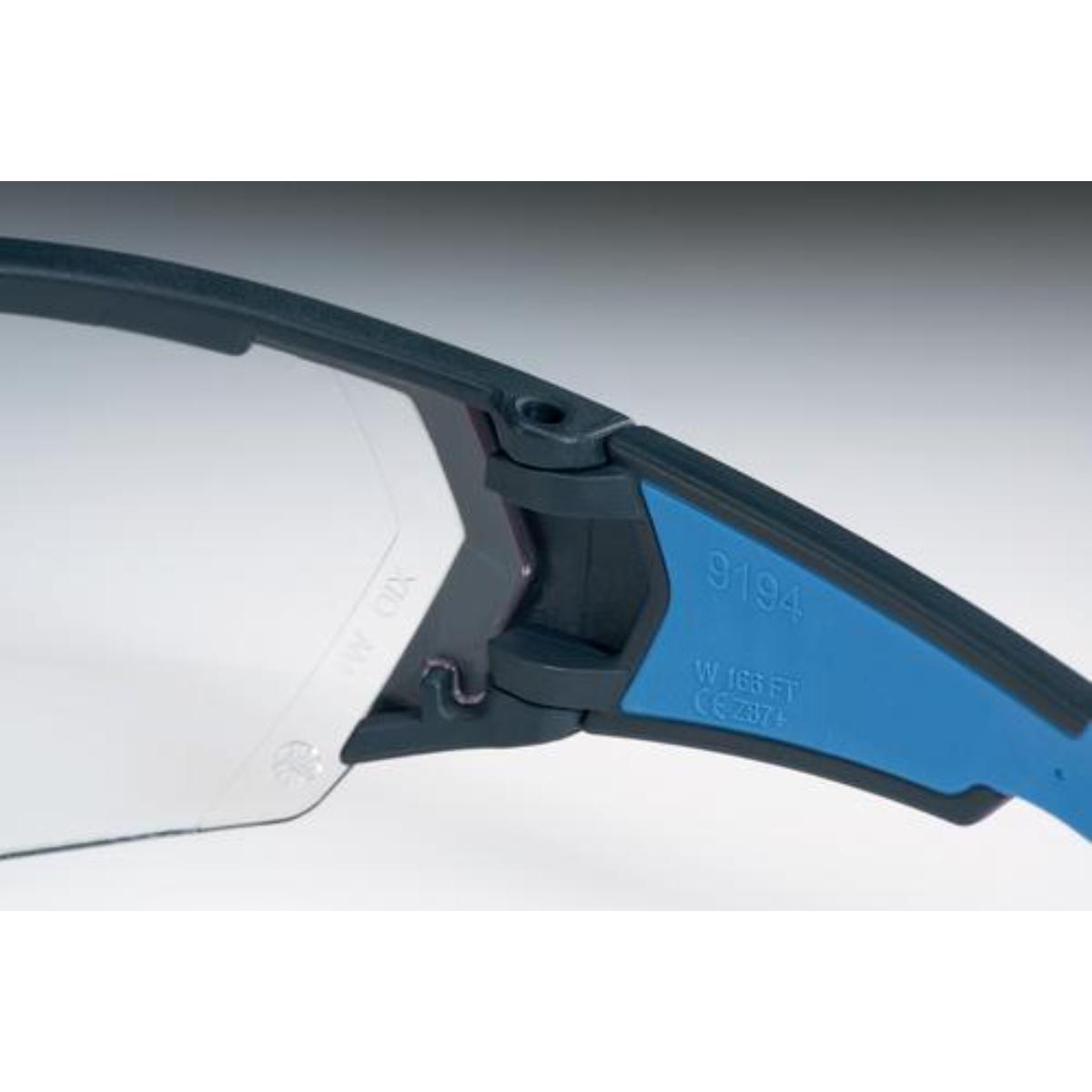 uvex Bügelbrille i-works anthrazit, blau