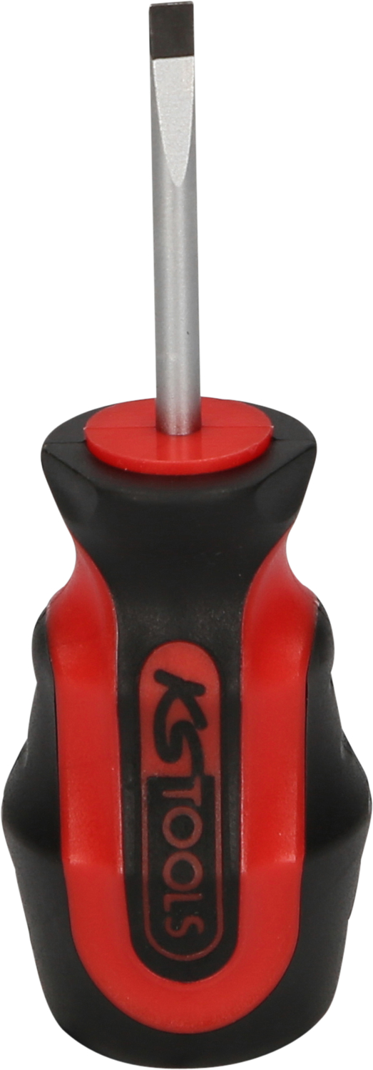 KS Tools ERGOTORQUEplus Schlitz-Schraubendreher, kurz