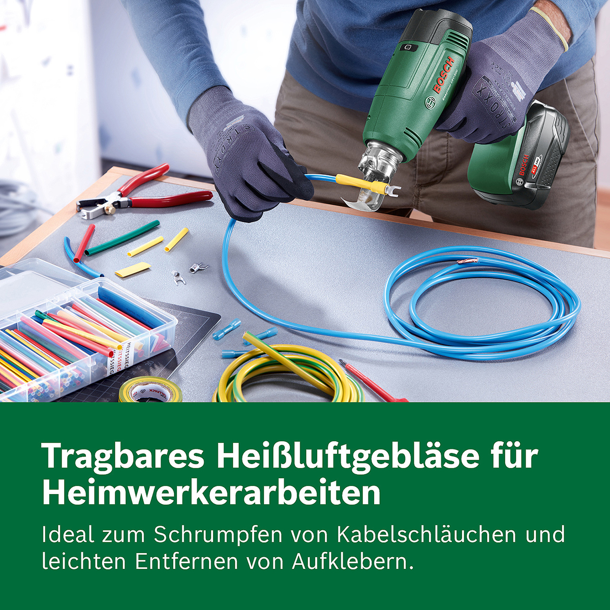 Bosch Akku-Heißluftgebläse EasyHeat 18V-500