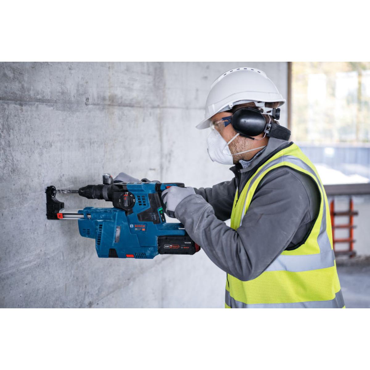 Bosch Bohrhammer mit SDS plus GBH18V-28F, 2x EXBA18V-80 in L-BOXX