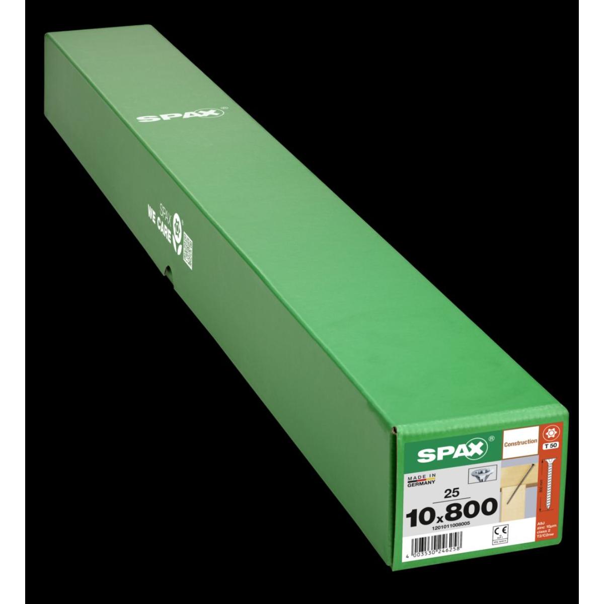 SPAX-S Senkmultikopf T-Star Plus T50 Vollgewinde Cut WIROX, 25 Stück