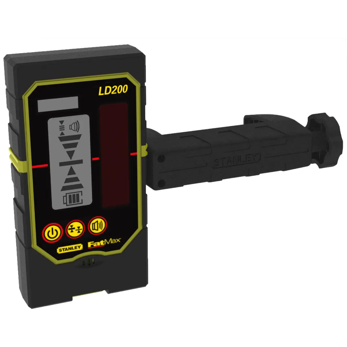 STANLEY Laserempfänger LD200 Arbeitsbereich 50m mit Halterung für Linienlaser